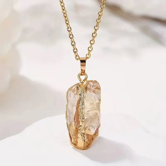 Authentic Crystal Pendant 
Citrine