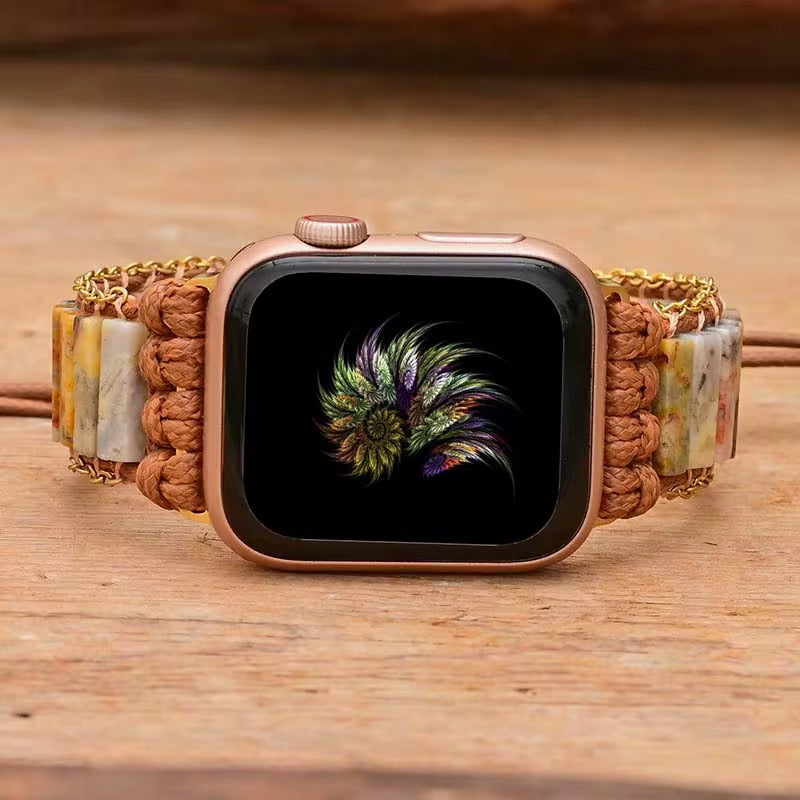 Natural Stones Smart Watch Band